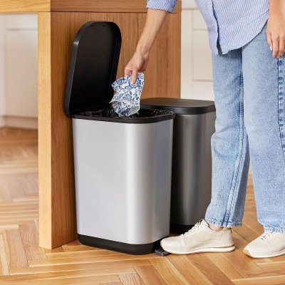 Ribo Pedallı Softclose Çöp Kutusu (35L)