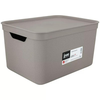 Jive Deco Kapaklı Depolama Kutusu (16L)